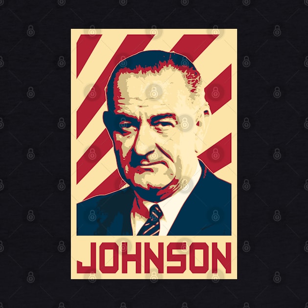 Lyndon B Johnson by Nerd_art